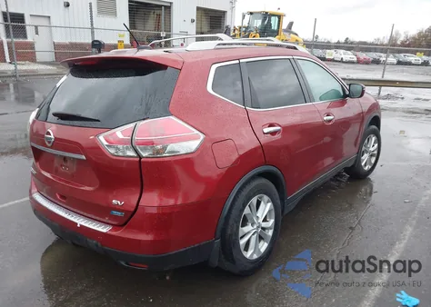 2014 Nissan Rogue Sv из США, поврежденный, VIN 5N1AT2MT2EC787451